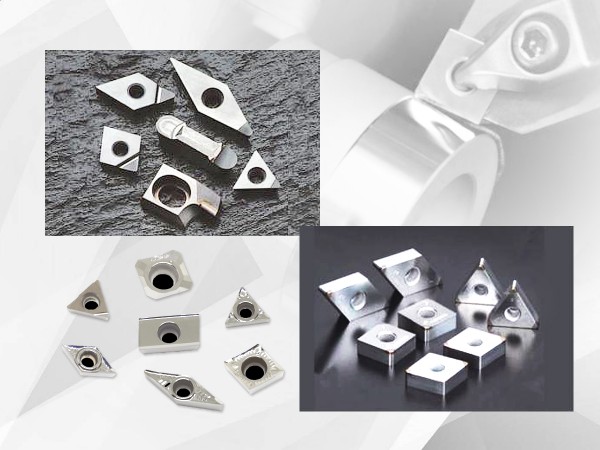 PCD／CBN鑽石刀片 ; 銑削車削刀片